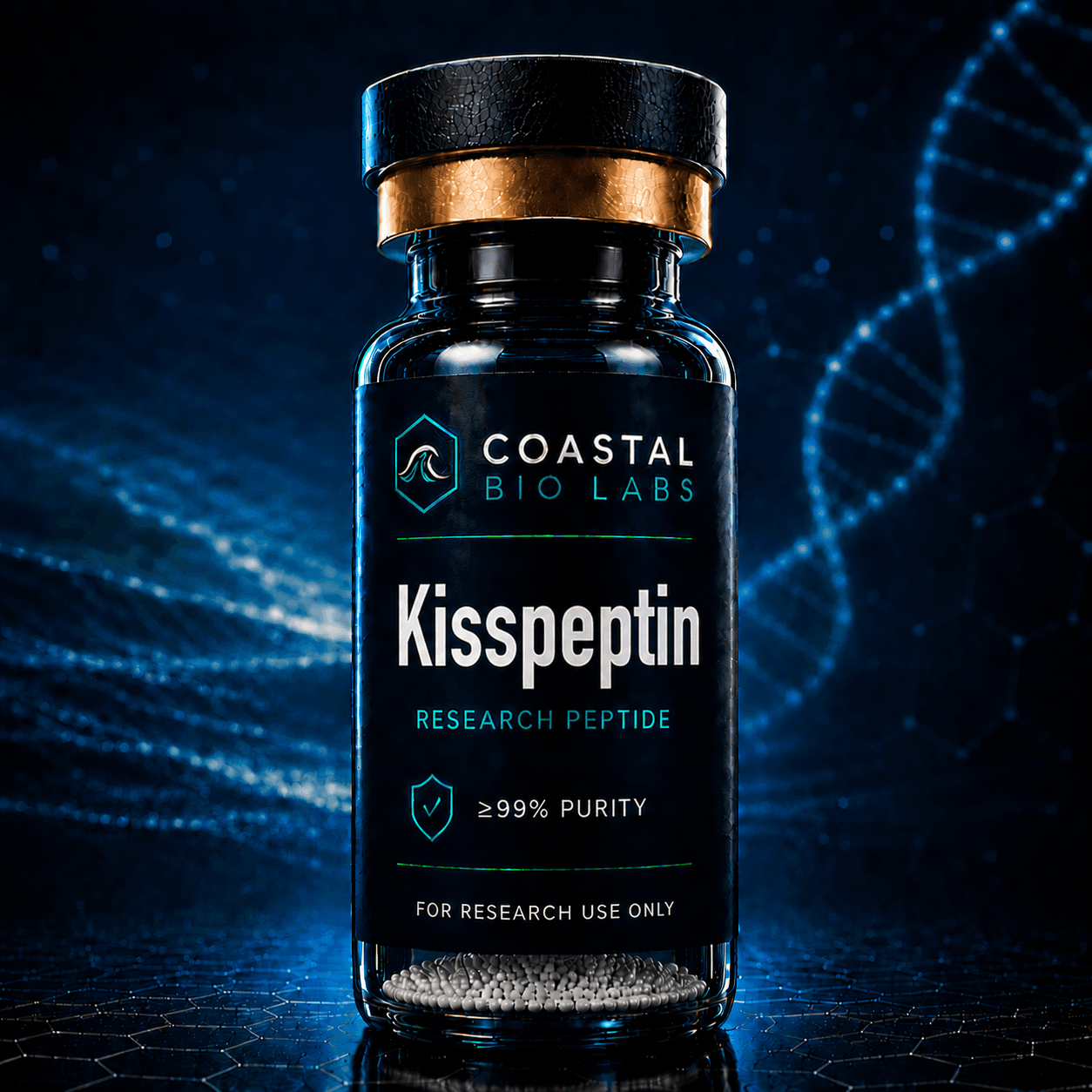 Kisspeptin research peptide vial
