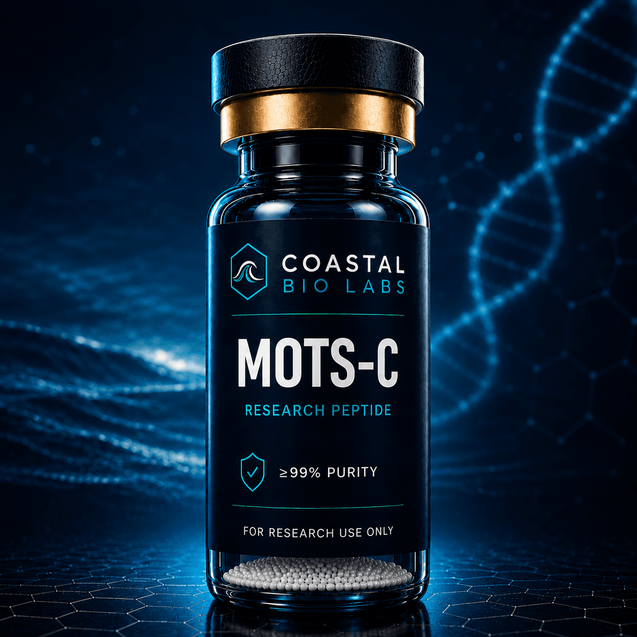 MOTS-C research peptide vial