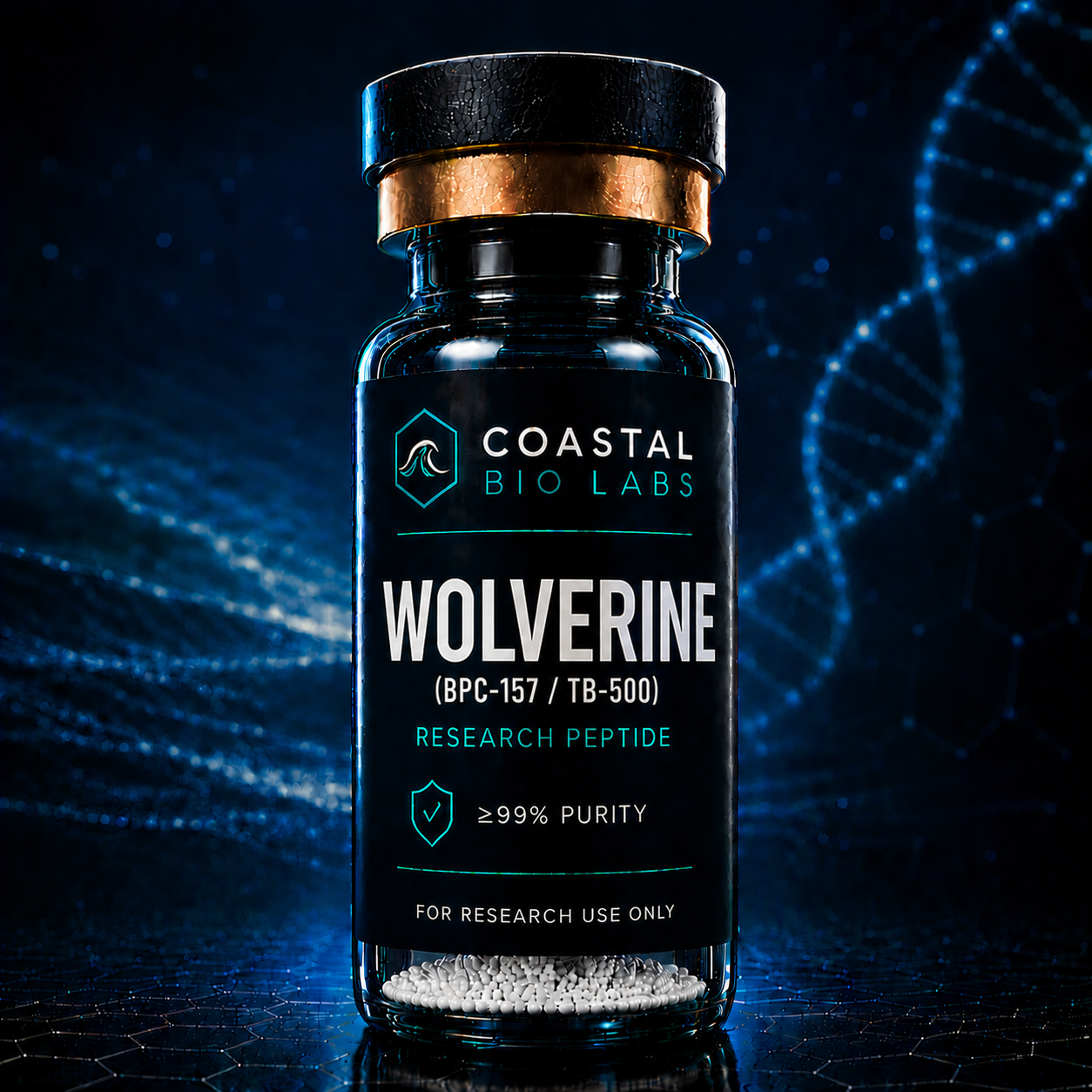 WOLVERINE Research Blend (10mg) | Buy BPC-157 + TB-500 Recovery