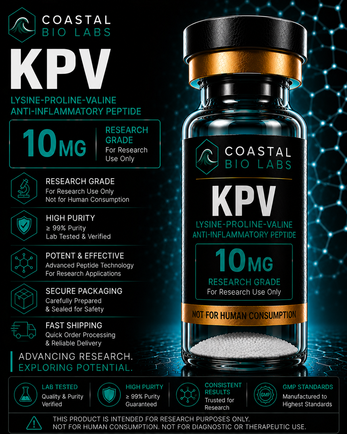 KPV research peptide