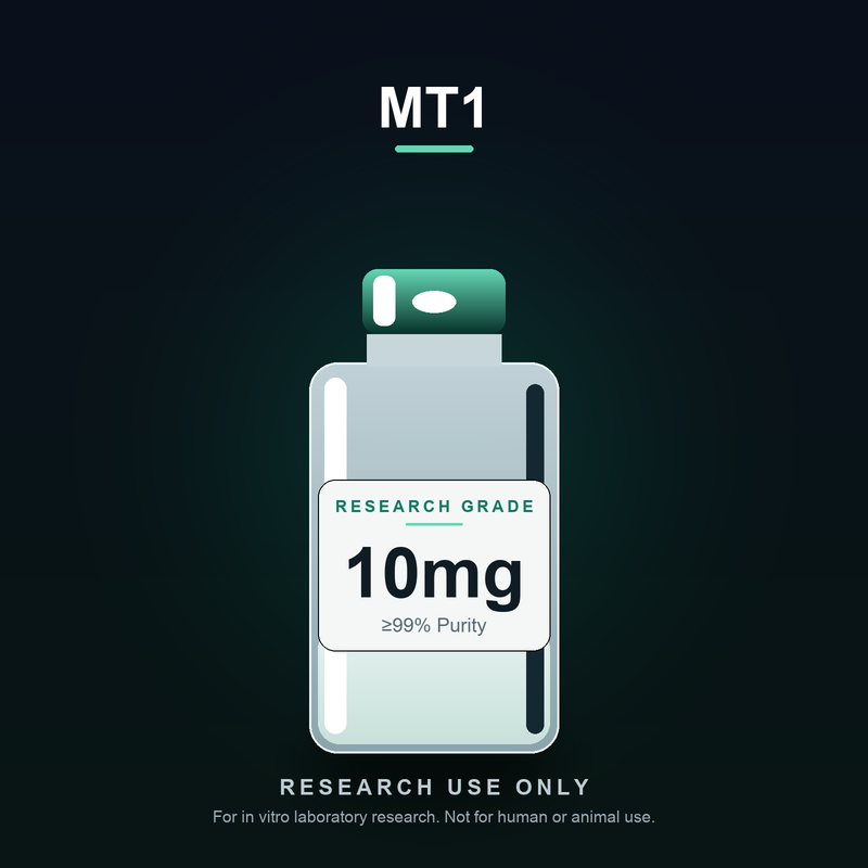 MT1 (Melanotan 1) research peptide