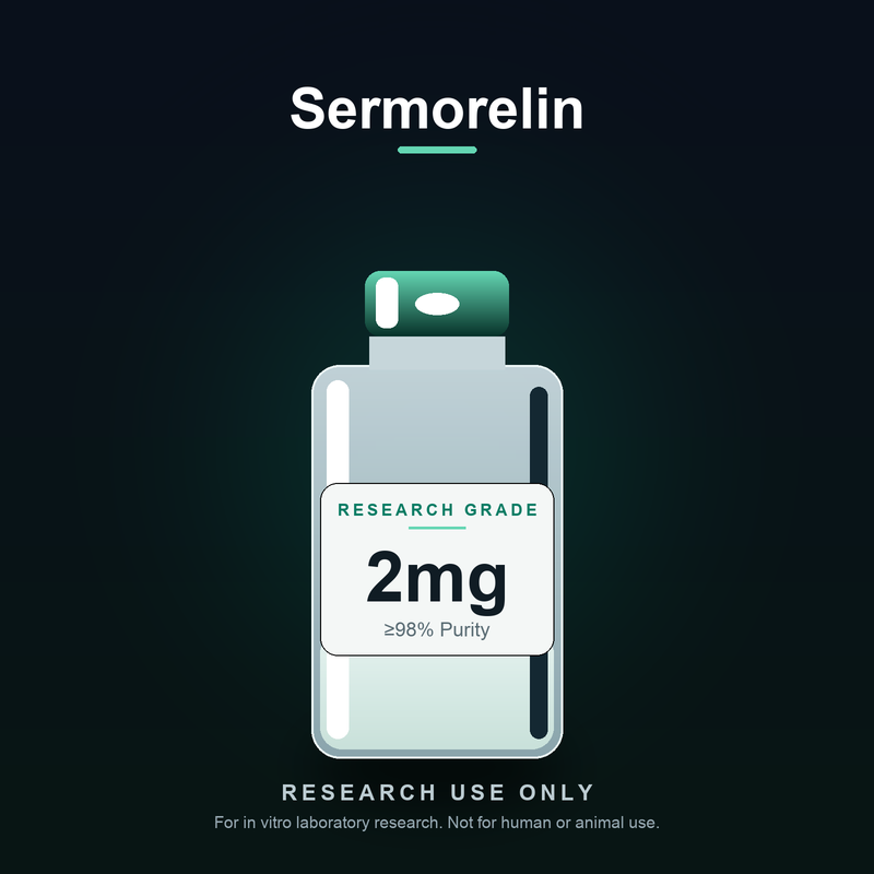 Sermorelin research peptide