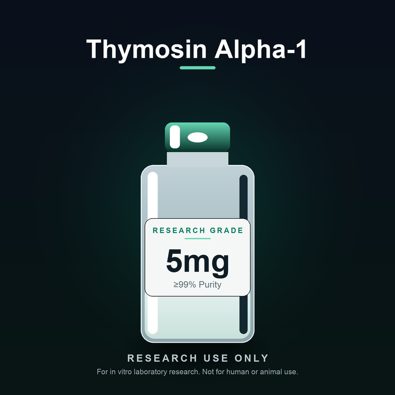 Thymosin Alpha-1 research peptide