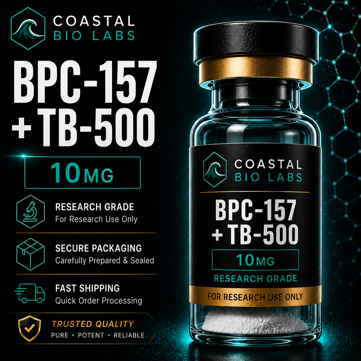 WOLVERINE (BPC-157 5mg / TB-500 5mg) research peptide